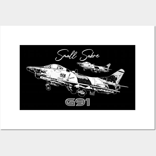 G91 FighterJet Wall Art by aeroloversclothing